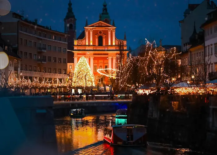 Courtyard Center Apartmán Lublaň